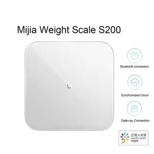 <span class=keywords><strong>Balance</strong></span> connectée Mijia S200 avec capteur haute précision, écran LED, multifonctionnelle, en verre, pour usage domestique, fonctionne sur piles - Product Image 4
