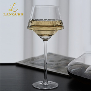 <span class=keywords><strong>Verres</strong></span> à vin rouge Bordeaux en cristal soufflé à la main sans plomb Lanques Premium CUT, compatibles lave-vaisselle, pour la maison et <span class=keywords><strong>les</strong></span> événements de mariage - Product Image 6