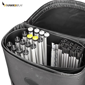 OEM/ODM tùy chỉnh pop-up biểu ngữ đứng cong lưới cấu trúc triển lãm quảng cáo hiển thị - Product Image 6