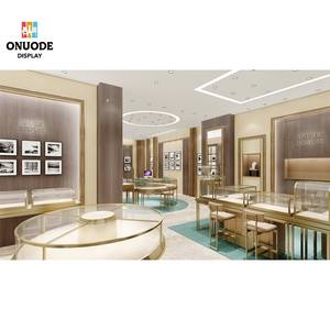 ตู้โชว์กระจกสั่งทำพิเศษสำหรับห้างสรรพสินค้าและร้านขายเครื่องประดับ พร้อมไฟ LED ตู้โชว์เครื่องประดับแบบกำหนดเองสำหรับร้านค้าปลีก - Product Image 4