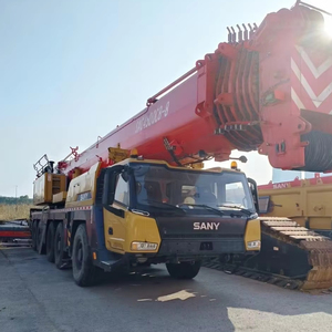 Economical Secondhand Sany 220 Ton Mobile <b>Crane</b> Ready for Diverse On-Site Lifting Work - Product Image 1