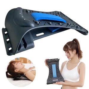 Nuevo Diseño, Estirador Lumbar Magnético Ajustable para Alivio de Dolor de Cuello y Espalda, con Acupuntura - Product Image 6