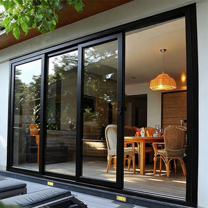 <span class=keywords><strong>Puertas</strong></span> <span class=keywords><strong>Corredizas</strong></span> Modernas Personalizadas <span class=keywords><strong>de</strong></span> Aleación <span class=keywords><strong>de</strong></span> Aluminio con Doble <span class=keywords><strong>Vidrio</strong></span> Bajo Emisivo Insonorizadas <span class=keywords><strong>para</strong></span> Patio Exterior <span class=keywords><strong>de</strong></span> Casa o Villa - Product Image 1