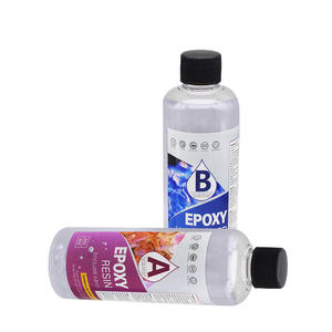 Resina epoxi de secado rápido, antiamarilleo, para joyería, manualidades, especímenes, material de bricolaje, epoxi cristalino 1:1, pegamento AB. - Product Image 2