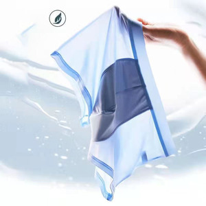 Vendita calda di biancheria intima da uomo senza cuciture di seta di ghiaccio a vita media senza tracce alto elastico <span class=keywords><strong>Boxer</strong></span> per uomo - Product Image 3