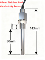 pH-mètre numérique MINPORE PH100 pour le contrôle de la qualité de l'eau, contrôleur de pH industriel en ligne pour le traitement des eaux usées
