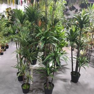 Árbol de Yucca Artificial, Planta Verde Artificial para Decoración de Centros Comerciales, Salas de Exposiciones, Cafés, Restaurantes, Casas de Huéspedes, Clubes, Oficinas, Vestíbulos - Product Image 3