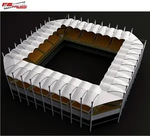 Asientos de estadio con soporte de andamio, personalizados, para fútbol al aire libre