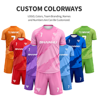Maillots de football personnalisés ODM, ensembles de maillots de football nationaux, uniformes vintage à séchage rapide pour adultes et enfants, équipes sportives, clubs de football, fabriqués en Chine