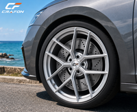 Jantes de voiture forgées CF 5x112 PCD 35mm ET pour G80 G82, finition argent brossé ou or champagne, 16 pouces
