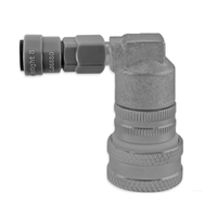 Filetage femelle 7/16 "-20UNF à 5/16" (8mm) Connecteur rapide en plastique Joint enfichable