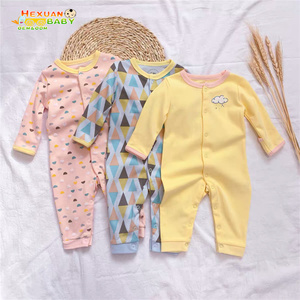 Ensemble 3 pièces body imprimé pour bébé fille, 100% coton, joli, avec motif de dessin animé, vêtements pour nouveau-né, barboteuse, body - Product Image 5