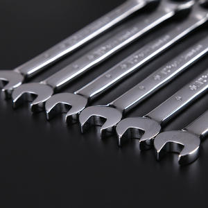 Clé à cliquet double embout Lanbaolu en acier au chrome-vanadium, hexagonale impériale, à double extrémité, qualité industrielle, finition miroir - Product Image 3