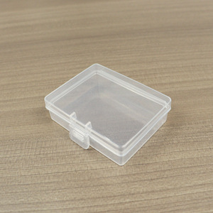 Transparent Plastic <b>Storage</b> <b>Box</b> Rectangle 5.7x4.4x1.7cm Covered <b>Small</b> Organizer For Jewelry Hardware Components Fishing Gear - Product Image 4