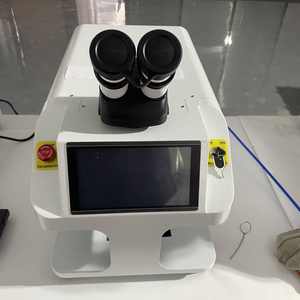 SWT新型200W NdYAG金銀金属歯科用ジュエリー修理卓上レーザー溶接機、水冷式、眼鏡用1年保証付き - Product Image 3