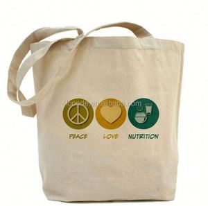 Bolsas de Compra de Lona de Algodón Desechables y Reutilizables con Logotipo Personalizado y Opción de Perforación con Patrón de Rayas para Empaque - Product Image 2