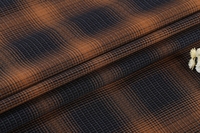 Tissu de chemise en fibre de bambou teint en fil à carreaux, qualité supérieure, infroissable, personnalisé, avec élasthanne pour chemises