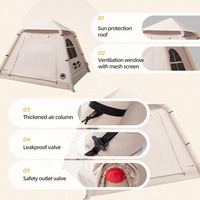 TAILI Fabrication Tente gonflable automatique en tube d'air Oxford imperméable pour le camping en famille Léger pour la randonnée