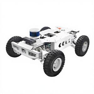 WD <b>Industrial</b> AGV <b>Robot</b> Chassis Platform Mobile UGV Car with Ackermann Steering Drive by Wire 35.16kg - Product Image 1