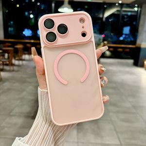 Custodia per telefono <span class=keywords><strong>con</strong></span> ricarica Wireless opaca Anti-Shock per <span class=keywords><strong>iPhone</strong></span> 17 Pro Max 17 Air 16 15 14 <span class=keywords><strong>13</strong></span> Pro Max <span class=keywords><strong>Cover</strong></span> magnetica <span class=keywords><strong>con</strong></span> obiettivo per <span class=keywords><strong>fotocamera</strong></span> - Product Image 3