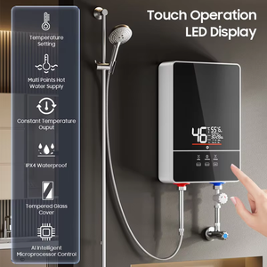 Smart 6kW Calentador Electrico De Agua Casa Para Ducha Para Bano Instant Instantaneo Geyser <span class=keywords><strong>Chauffe</strong></span>-<span class=keywords><strong>eau</strong></span> - Product Image 3