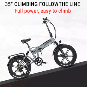 Bicicleta Eléctrica Plegable Original <span class=keywords><strong>Samebike</strong></span> <span class=keywords><strong>XWLX09</strong></span> en Stock en la UE, 20 Pulgadas, Batería de 10 Ah, Fatbike de 500 W, Tres Modos de Conducción - Product Image 3