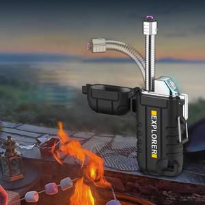 Logo personalizzato sigaretta fumo torcia elettrica progettata IP56 stufa utilizzare accendini ricaricabili ad arco Usb impermeabili - Product Image 3