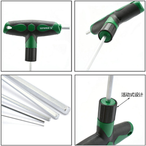 Llave Allen con Cabeza de Plástico de Cromo Vanadio, Llave Hexagonal de Cabeza Plana para Tornillos Hexagonales, Proveedor Chino - Product Image 6