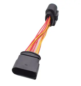 Adaptateur de câblage de connecteur de phare au xénon HID 10 à 14 broches pour VAG Tiguan Passat A6 Octavia