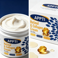 Crème pour le visage au rétinol et au collagène, crème hydratante pour le soin de la peau du visage, pour le soin quotidien du visage, service de marque privée OEM