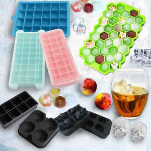 Silicone Square Ice Cube Mold 24 Compartments For DIY Ice Cubes And Ice Cream Making - Product Image 1