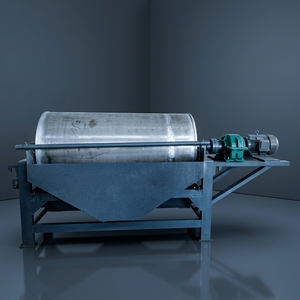 Petit séparateur magnétique CTB1021 pour l'exploitation minière, type <span class=keywords><strong>tambour</strong></span> humide, <span class=keywords><strong>machine</strong></span> de séparation magnétique du sable de fer pour petite usine de traitement des minerais - Product Image 1