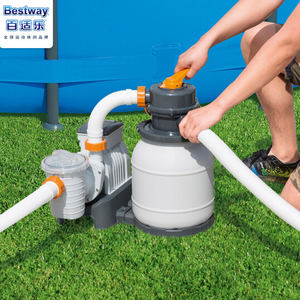 <span class=keywords><strong>Filtre</strong></span> à eau de <span class=keywords><strong>piscine</strong></span> à cadre en acier 58497, <span class=keywords><strong>filtre</strong></span> à <span class=keywords><strong>sable</strong></span> 1500 gal - Product Image 3