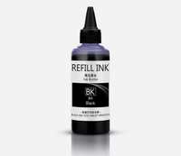 OCBESTJET 100ML/Bouteille Encre de recharge universelle pour imprimante jet d'encre Epson L3251 L3258 L1300 L8188 L3219 L5158 L5168 L2367 L8050