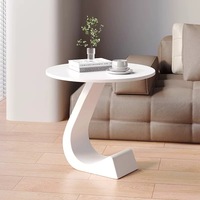 Canapé de salon moderne et minimaliste de luxe léger, table basse en ardoise, table de chevet haut de gamme, créative, sans assemblage