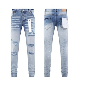 PUR Jeans <span class=keywords><strong>Skinny</strong></span> abbigliamento <span class=keywords><strong>uomo</strong></span> <span class=keywords><strong>pantaloni</strong></span> Y2k asted di alta qualità nuovo Designer Jeans <span class=keywords><strong>pantaloni</strong></span> 1.1 - Product Image 5