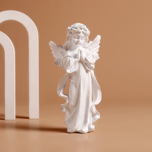 <strong>Resin</strong> Pretty Little <strong>Angel</strong> Modern Art Sketch Model Household Decorations Cute <strong>Figurine</strong> - Product Image 3