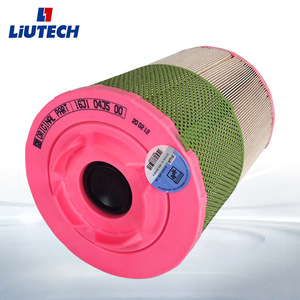 Elemento de filtro de aire LiUTECH 1631 0435 00 para compresor de tornillo de uso industrial - Product Image 1