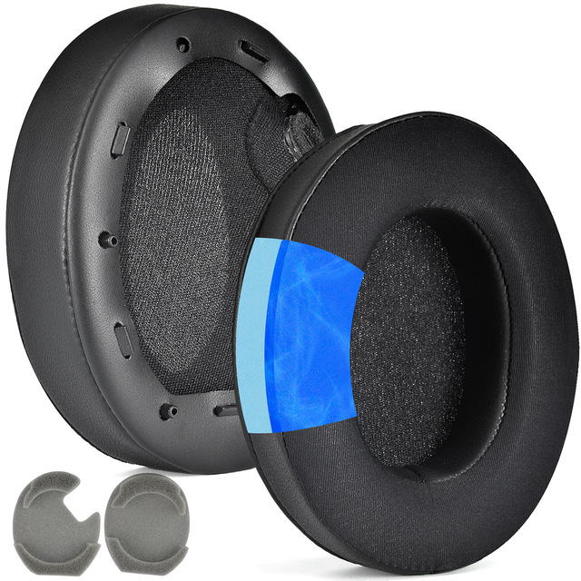 Defean Replacement Silicone Gel Ear Cushion 1000XM4 Cover Pads Headset Earpads for Sony WH-1000XM4 (WH1000XM4)