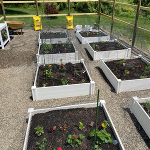 Personalizable barato al por mayor de <span class=keywords><strong>PVC</strong></span> de vinilo de plástico plantadores de jardín elevadas camas de flores para vegetales - Product Image 1