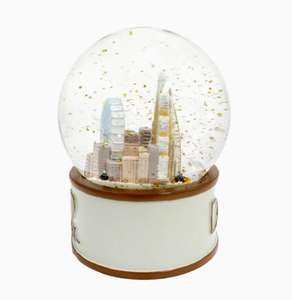 Globo de Nieve Personalizado con Temática de Dubái, Recuerdo Artesanal de Resina con el Burj Khalifa/Palmera de Jumeirah - Decoración de Recuerdo de Viaje - Product Image 4