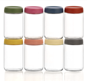 Pot en verre rond transparent de 60 ml avec couvercle à vis pour confiture ou <span class=keywords><strong>caviar</strong></span> - Product Image 4