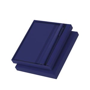 Cuaderno Espiral de Cuero PU Promocional, Diario, Bloc de Notas, Bolígrafo, Caja de Regalo, Papelería de Oficina, Impresión Serigráfica - Product Image 1