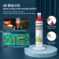 Adhesivo Epoxi de Curado por Calor de un Componente SMT para PCB, Impresión de Plantillas BGA, Dispensación, Bajo Contenido de Halógenos, RoHS CS2001