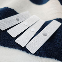 Étiquette RFID UHF lavable HECERE Modèle 7015 pour blanchisserie, mémoire utilisateur EPC 96/512, longue portée, étiquette RFID UHF pour linge, lavage