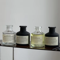 Diffuseur de parfum d'ambiance en rotin sans flamme, bouteille d'huile essentielle d'aromathérapie, désodorisant d'ambiance pour hôtel et salle de bain, souvenir parfumé