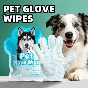 Pet <b>Hand</b> Sanitizer Gloves Standard Size Soft Durable Cleaning Supplies For Cat - Product Image 3
