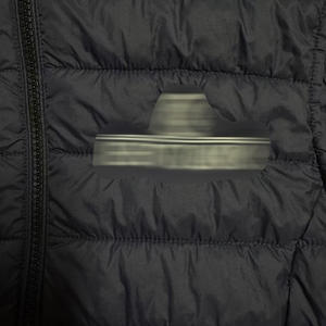 Gilet imbottito con collo alto traspirante antivento da uomo senza maniche invernali Casual - Product Image 4