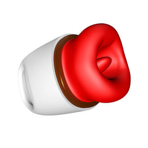 Lippen küssen für Ei Klitoris Vibrator Zunge lecken vibrierendes Sexspielzeug mit Rose Design Mastur bator für Männer & Frauen - Product Image 3