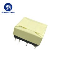 Petit transformateur flyback monophasé haute fréquence à structure de bobine toroïdale pour éclairage LED et appareils d'aspiration électrique